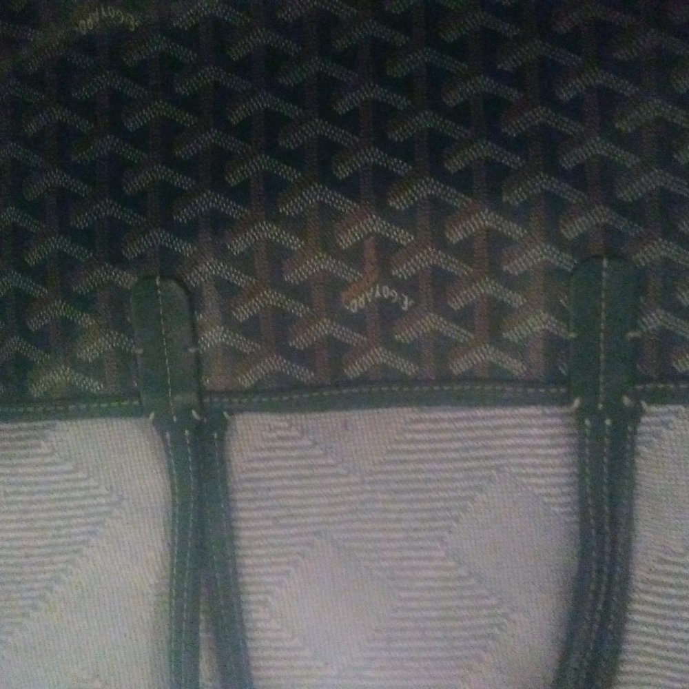 Goyard 2018 St.Louis PM Tote in Green Goyardine - Picture 5 of 7
